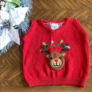 🎄 Christmas sweater vest boys size 2T/3T 🎄
